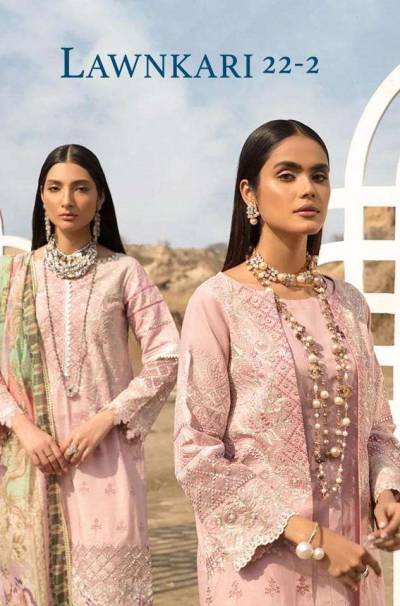 Lawnkari 22-2 By Deepsy Suit Designer Cotton Salwar Kameez Collection